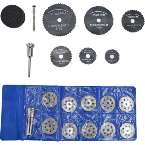 30-teiliges Mini-Kreissägeblatt-Set, Ersatz-HSS-Rotationsbohrscheiben für elektrische Bohrmaschinen (1/5)