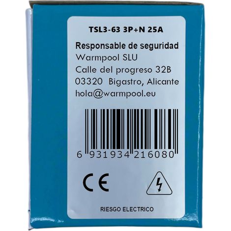 Interruptor Diferencial Trifásico Superinmunizado Tipo A 25A 30 mA