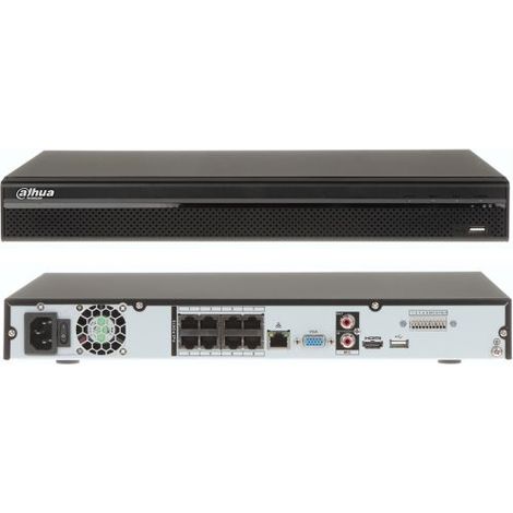 Dahua registratore 12Mp IP 8 canali 8Poe - NVR4208-8P-4KS3 (4K) S