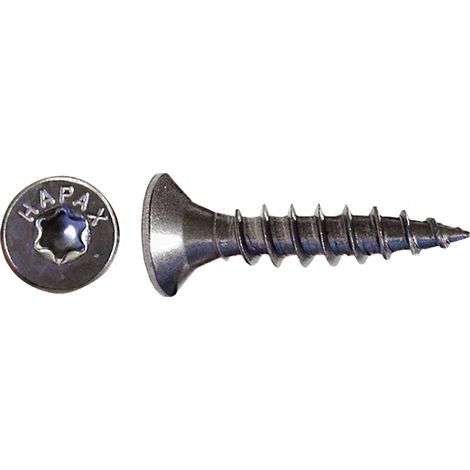 Edelstahl Schrauben 5.5 x 30 mm für Terrassendielenhalter Wovar