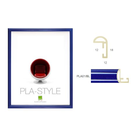 Cornice Pla-style Blu 21 x 29,7 cm