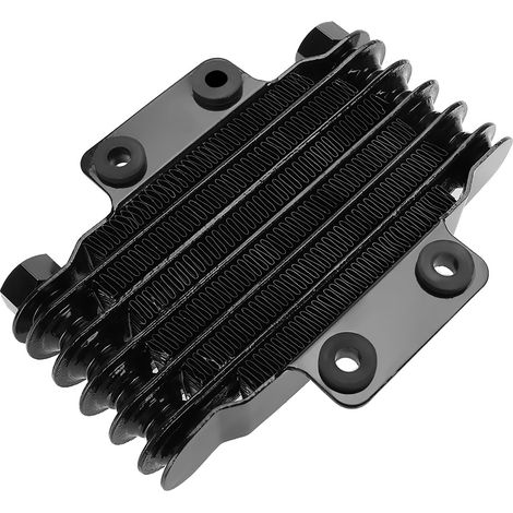 Radiateur d'huile moteur en aluminium 85ml pour moto 100CC-250CC, VTT, quad noir refroidissement (1/5)