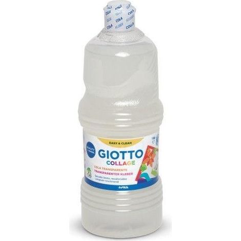 pegamento l铆quido transparente para collage 1 kg giotto