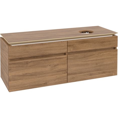Villeroy &amp Boch Legato meuble sous lavabo, 4 tiroirs, lavabo (1/2)