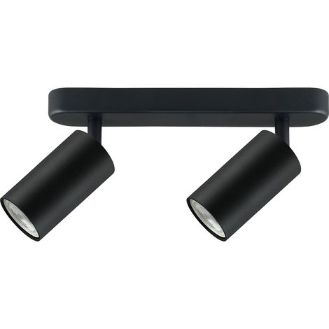 Spot de plafond 2-flammes 2xGU10 douille pour ampoules LED (1/5)