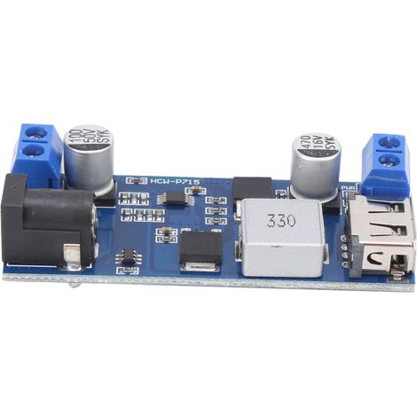 Module convertisseur Buck, réducteur de tension en résine, transformateur d'alimentation DC9-36V à 5V (1/5)