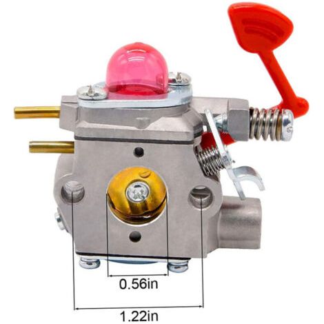 NALOOKAMIC  Compatible avec carburateur 545081855 BVM200VS compatible avec Poulan Pro McCulloch Craftsman BVM200C P200C GBV325 P325 PP320