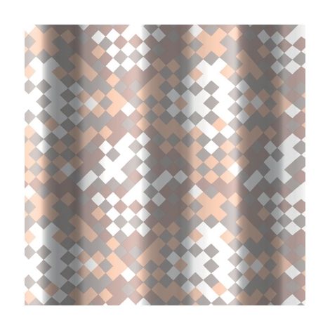 TENDA PER DOCCIA 2 LATI IN TESSUTO CM. 240x200 Mod. Framm. Beige- DH- pezzi 1