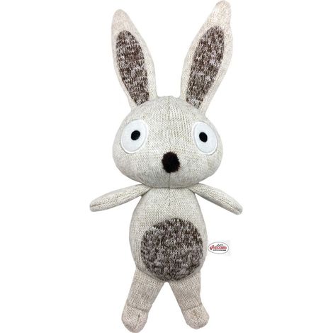 Peluche con effetto sonoro Linea Softy Coniglio per cani
