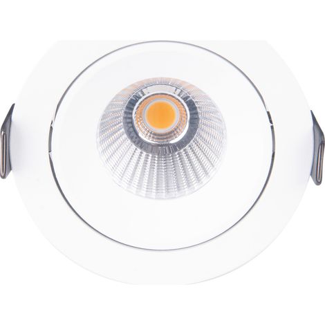 Faretto incasso bagno tondo bianco LED 12W 4000K IP65 (1/5)