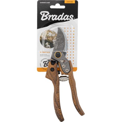 Gartenschere Bypass SK5 25mm Rosenschere für Äste Sträucher Handsekator präzise Astschere Sicherheitsverriegelung WOOD KT-V1081 (1/3)