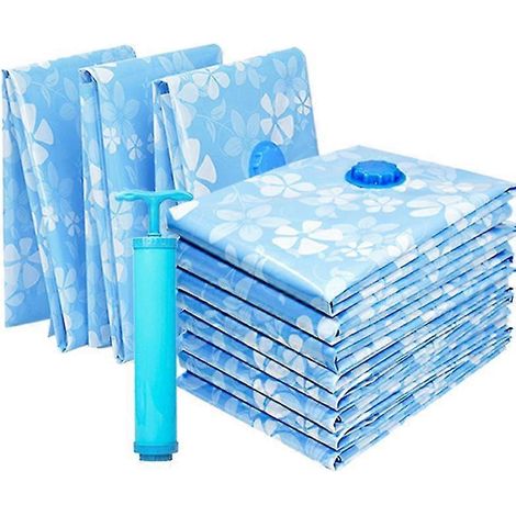 11 Stück verdickte Vakuum-Aufbewahrungstasche, Stoff-Kompressionsbeutel, wiederverwendbare Decke, Kleidung, Quilt-Organizer (1/5)