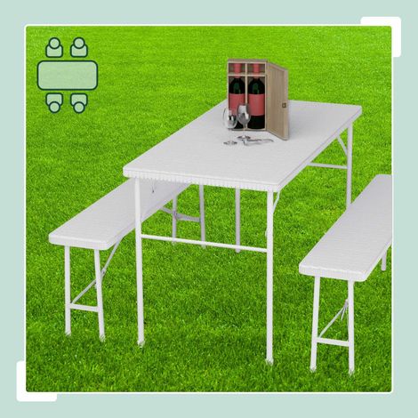 Set tenda da birra pieghevole da 3 pezzi