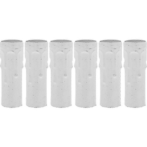Lot de 6 douilles E14 pour lustre/bougie (type candélabre)