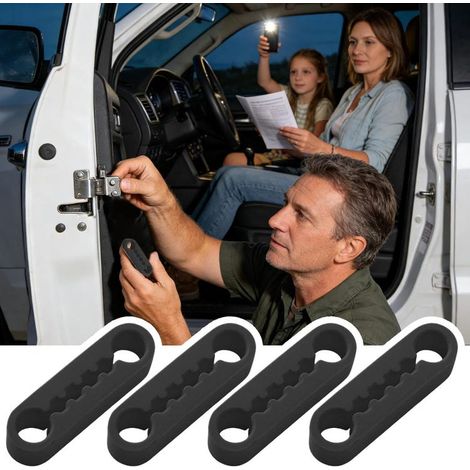 Silencieux de Portière de Voiture Coussin D'Amortissement À Élasticité Élevée Coussin de Protection pour Amortisseur de Portière - Pour Remorque (1/5)