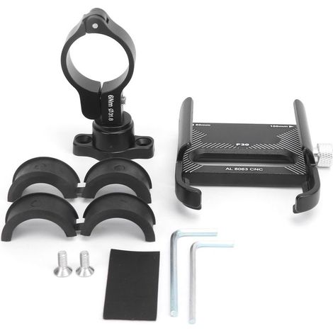 Support téléphone vélo GUB P30 en alliage d'aluminium réglable pour smartphone (1/5)