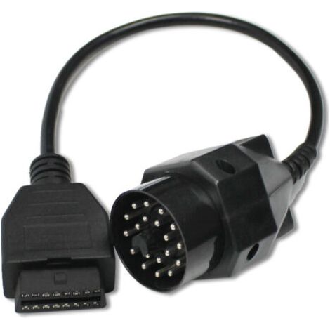 OBD2 Câble adaptateur 20Pin BMW Edibas à 16Pin Appareil de diagnostic OBD adapté aux anciens modèles compatible avec BMW 1982-2002 (1/3)