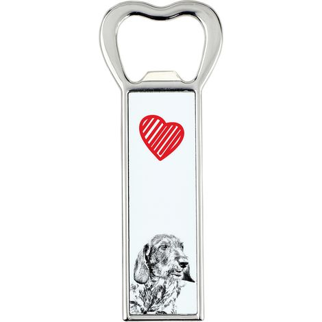Bassotto I - apribottiglie con un cane, apri frigo personalizzato, regalo unico per uomo di Art-Dog (1/5)