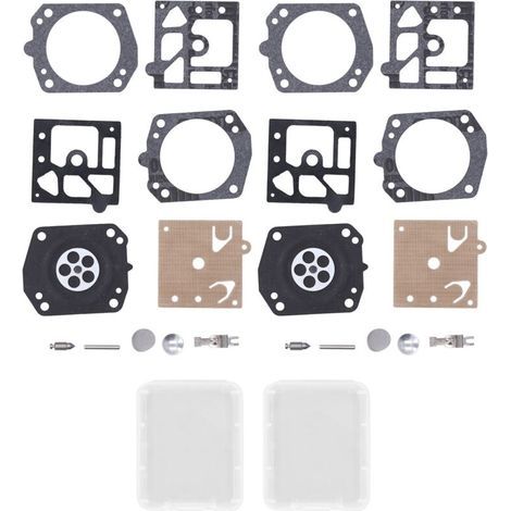 Vergaser-Reparatursatz, 2 Sets, Rasenmäher-Reparatursatz, Zubehör für Walbro K24-HDA