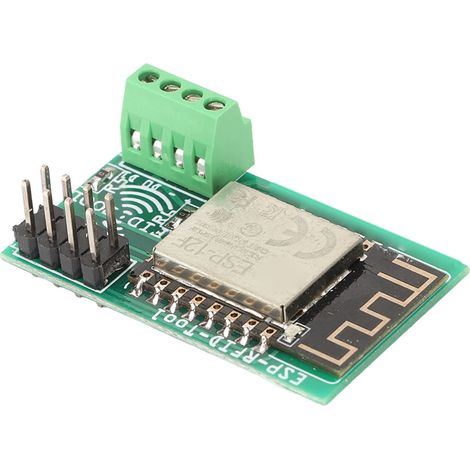 Module WiFi ESP 12F : enregistreur de données pour badges d'identification, stable et durable, universel, pour claviers de contrôle d'accès. (1/4)