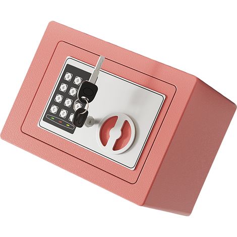 Coffre-fort mural ignifugé et étanche avec pochette pour documents, clavier et 2 clés de rechange. Sécurité numérique pour documents, argent, or, bijoux et objets de valeur. Coffre-fort dissimulé (0,1 (1/5)