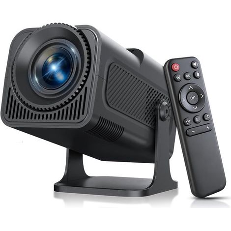 Miniproyector con resolución nativa 1080p，Wi-Fi y Bluetooth. Proyector portátil con soporte 4K，300 ANSI (1/5)