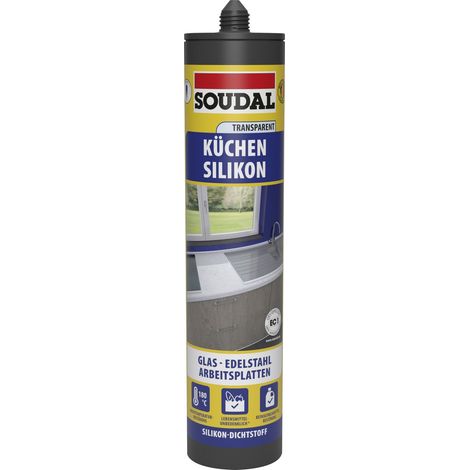 Soudal Küchen-Silikon weiß 300 ml Dichtmaterialien