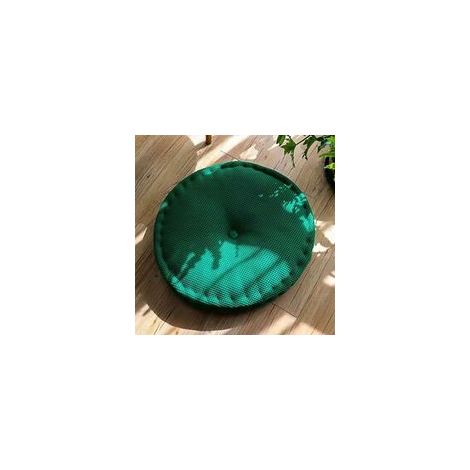 Coussins de Chaises, Chaise Galette de Chaise pour Maison Bureau Jardin pour la décoration de la Cuisine et du Salon 40cm (Vert foncé 1) (1/5)