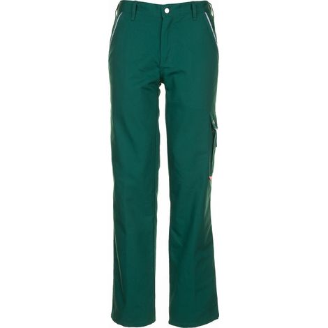 Arbeitshose Thermohose Canvas 320 grün Größe 27 (1/5)