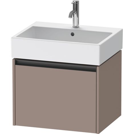 Duravit Ketho.2 bâti-support de lavabo suspendu, 1 tiroir, (1/2)