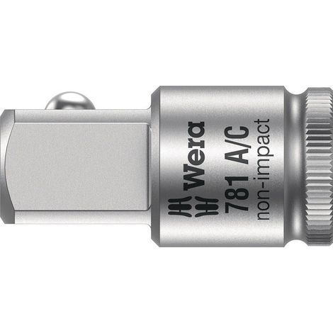 Wera 781 A/C Adaptador acero cromo-vanadio 1/4 a 1/2