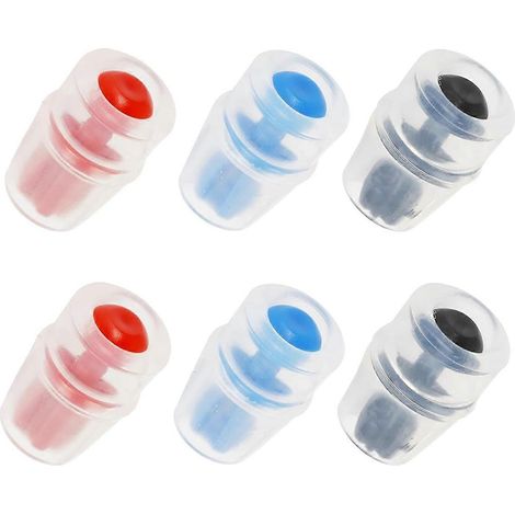 Lot de 6 embouts de rechange en silicone pour valve de réservoir à vessie, couvercle de rechange pour valve de réservoir à vessie (1/4)