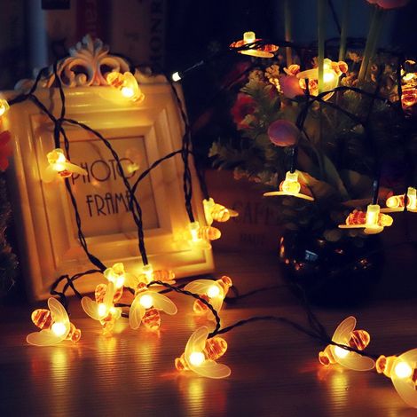 50 LED Luce solare da giardino - 7 m - 8 modalità - Impermeabile - Esterno e interno - per recinzione, prato, patio, festa estiva, Natale, vacanze (bianco caldo) (1/4)