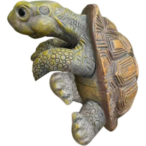 Figurine décorative tortue pour pot de fleurs Décoration suspendue pour pot de fleurs, idéale pour les jardiniers, les paysagistes, le jardin, la pelouse, la terrasse, le bureau, l'appartement ou le (1/5)