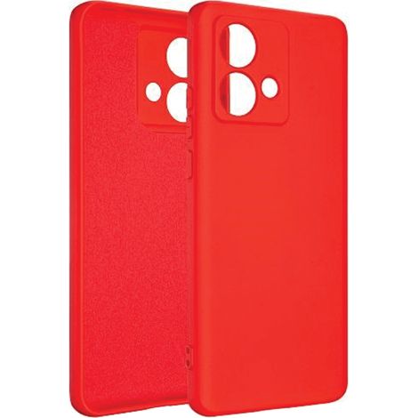 Custodia in silicone Beline per Motorola Moto Edge40 Neo rosso (1/5)