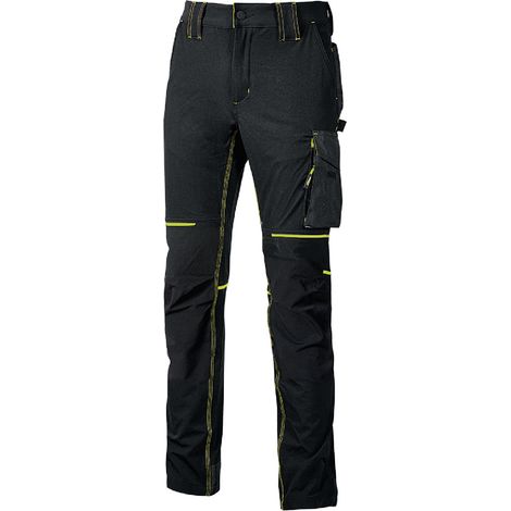 Pantalone da Lavoro Xxl Upower World Colore Black Carbon