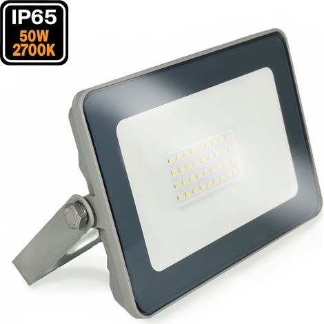LED-Flutlicht 50W ProLine Warmweiß 3000K Hohe Helligkeit. (1/5)