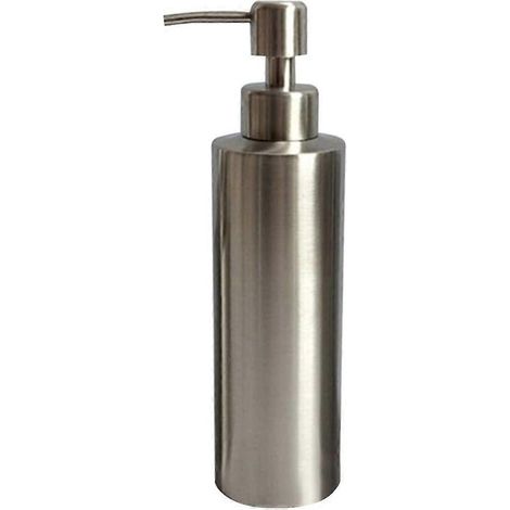 Manueller Seifenspender aus Edelstahl mit Schaumpumpe für die Dusche