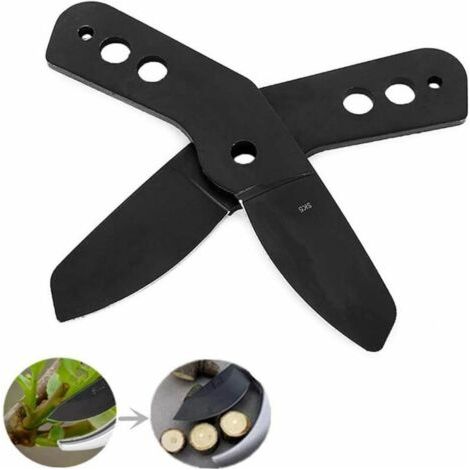 SK5 Ciseaux d'ébauche Lames de remplacement Lame de sauvegarde Sécateur Accessoires Grandes lames courbes Ciseaux-2pcs (1/4)