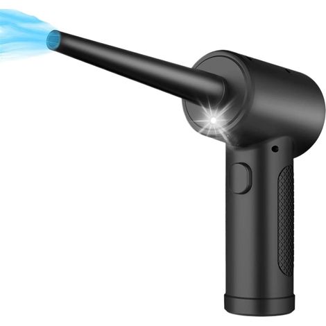 Dépoussiéreur à air comprimé for Clavier d'ordinateur, PC, Voiture, Nettoyage, 51 000 TR/Min, Chargement USB, dépoussiérage électrique Portable, souffleur d'air sans Fil (1/5)