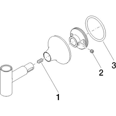 Dornbracht 90171114800-00 Support Pièces de rechange