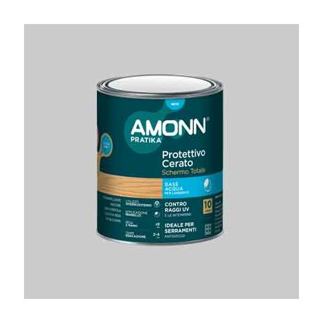 PROTETTIVO CERATO ALL'ACQUA 'SCHERMO TOTALE' AMONN 0,75 lt - Trasparente - AMONN