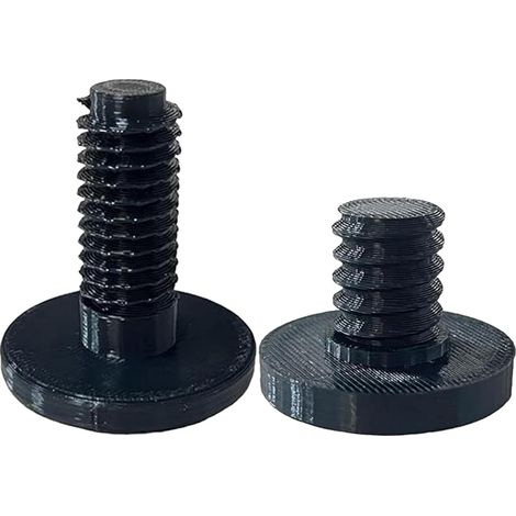 Accessory Bolt for Sheds, 6 Pack Accessory Bolts for Sheds, Heavy Duty Shed Replacement Screws and Weatherproof Accessories Storage Shed Screw Parts for Garden Maintenance