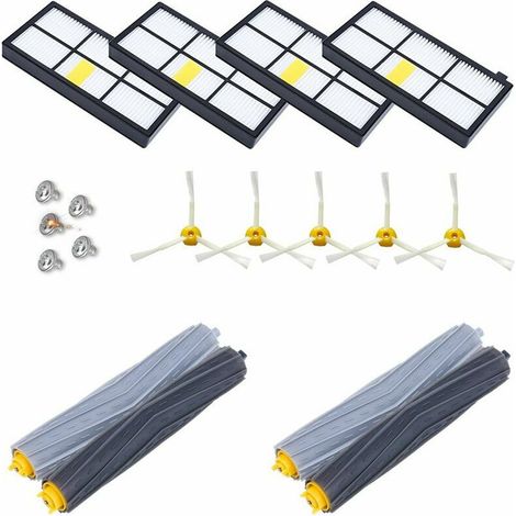 Kit Pièces accessoires pour iRobot Roomba serie 800 850 851 860 865 866 870 871 876 880 885 886 890 891 896 900 960 966 980 ect Kit d'accessoires pour aspirateur (1/5)
