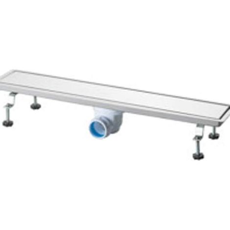 Canalina di scarico griglia doccia Piastrellabile sifone inox 60 cm vicario