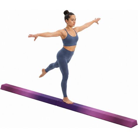 Beyamis 236 cm Perle d'équilibre pliable pour adolescents 80kg violet (1/5)
