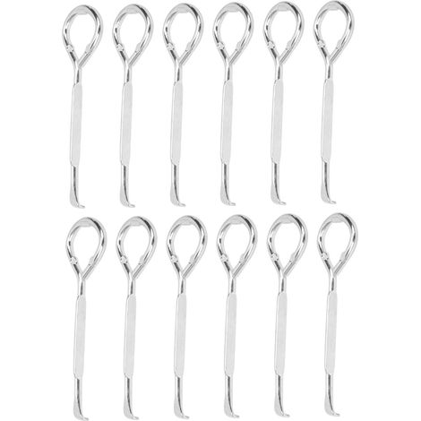 12pcs M10 Ouvre-boîte en Acier Multifonctionnel Ouvre-bidon Ouvre-bouteille pour Peinture (1/5)