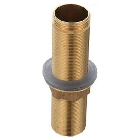 Raccord de robinet à tige filetée unique 100 mm – Kit écrou verrouillage + mamelon – Raccord tuyau fileté extension M32 x 100 mm (1/5)