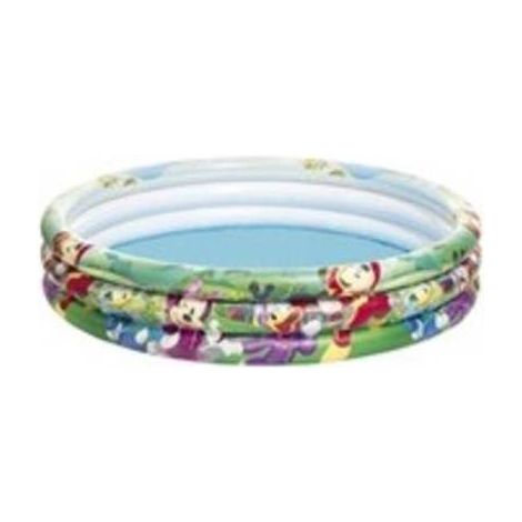 PISCINA KIDDIE 3 ANELLI D 122X25CM MICKEY M 91007