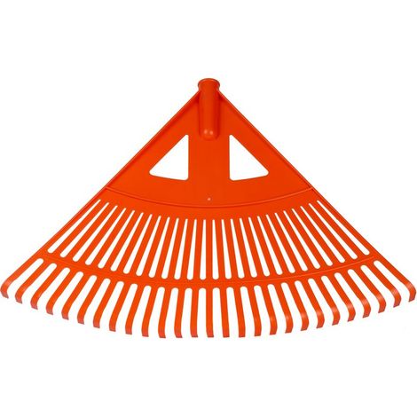 Laub Rechen Strend Pro R130, 27 Zähne, 58 cm, Fächerform, Kunststoff, ohne Stiel